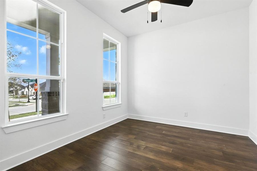 Spacious, unfurnished interior of a new home in Walsh: Artisan Series - 50' lots, Aledo (Image 20).