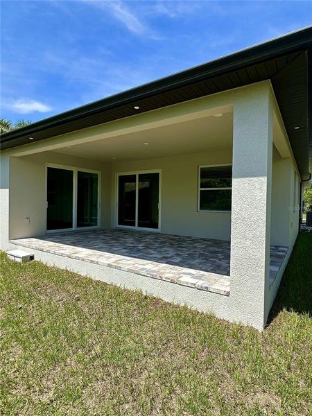 Front exterior of a new home in , Rotonda West, FL, highlighting curb appeal (Image 19).