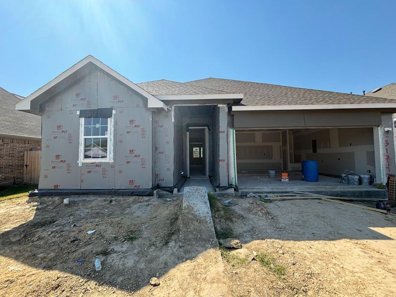 Construction progress - 31747 Redbud Blossom Lane