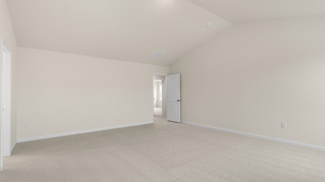 Spacious, unfurnished interior of a new home in The Estates at Edinborough, Gibsonville (Image 21).