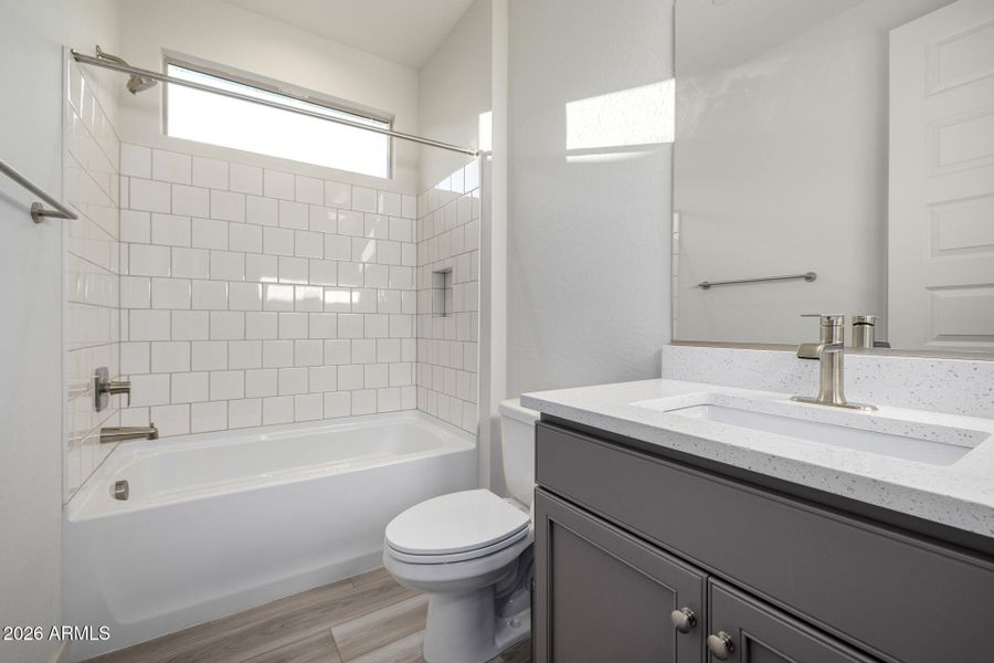 Hallway Bathroom near bedrooms 2-3