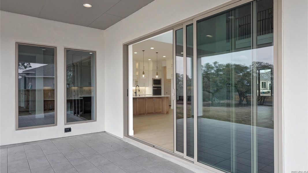 Exterior details and patio area of a home in Megan's Landing, Castroville (Image 19).