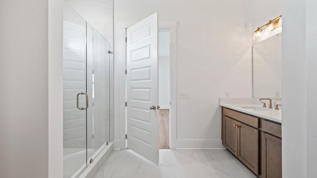 Furnished interior view inside a new home in Pamlico Terrace, Awendaw (Image 8).