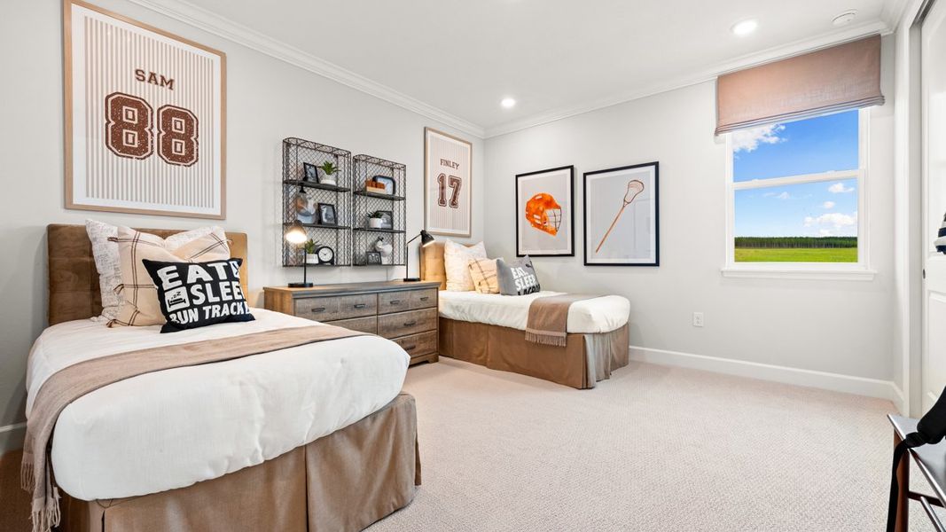 Representative furnished interior of a home built from the Carmel by Taylor Morrison in Victoria Lakes, Odessa (Image 21). Representative furnished interior of a home built from the Carmel by Taylor Morrison in Victoria Lakes, Odessa (Image 21).