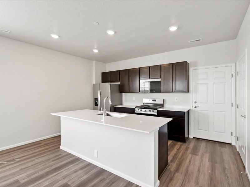 Furnished interior view inside a new home in Poudre Heights: The Meadow Collection, Windsor (Image 3).
