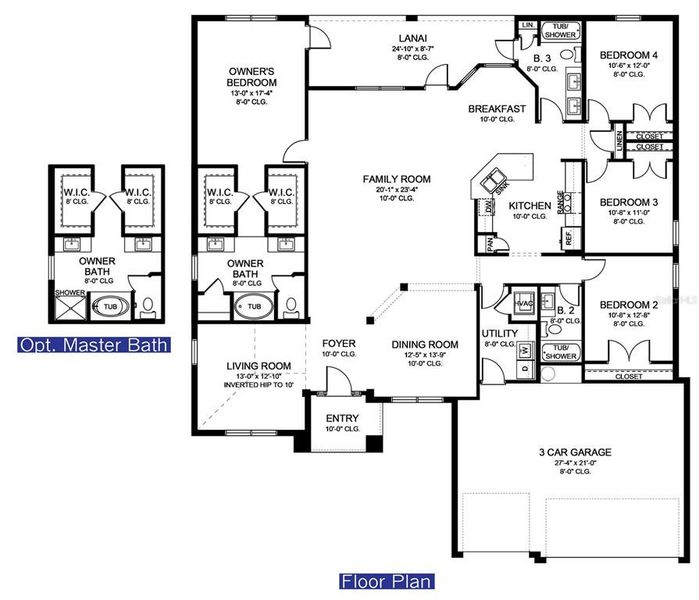 2508 Craftsman 3 car garage