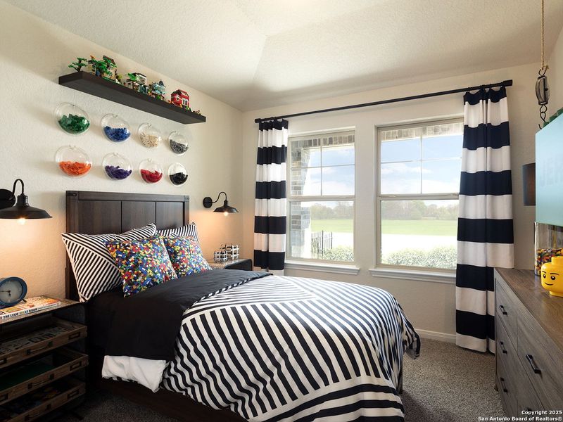 Furnished interior view inside a new home in Legendary Trails - Premier Series, Cibolo (Image 4).