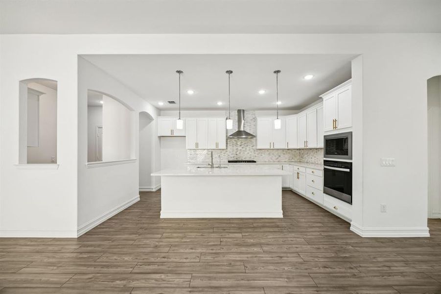 Furnished interior view inside a new home in , McKinney (Image 7). Furnished interior view inside a new home in , McKinney (Image 7).