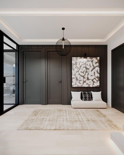 Furnished interior view inside a new home in , Houston (Image 11).