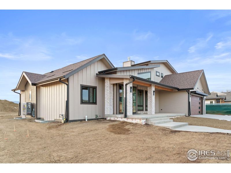 Exterior details and patio area of a home in , Berthoud (Image 4).