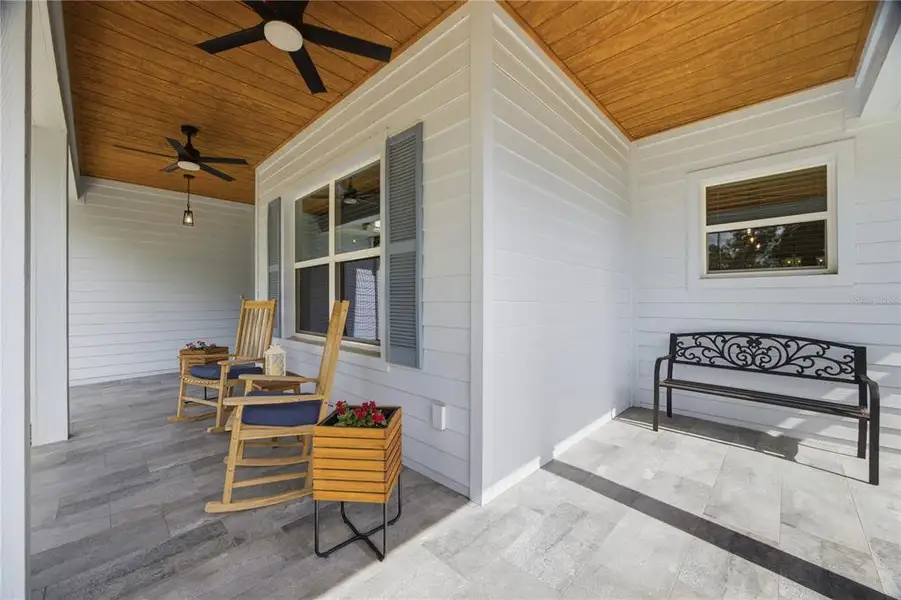 Exterior details and patio area of a home in , Wesley Chapel (Image 3). Exterior details and patio area of a home in , Wesley Chapel (Image 3).