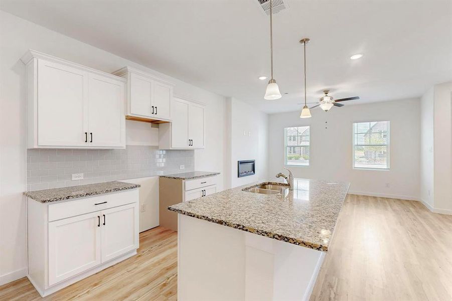 Furnished interior view inside a new home in Solterra Texas, Mesquite (Image 16).