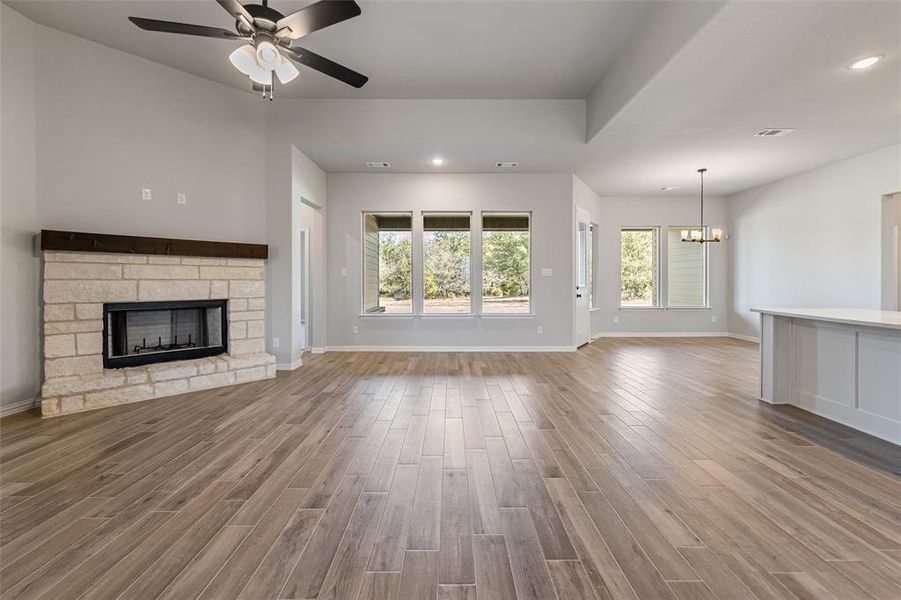 Spacious, unfurnished interior of a new home in Oak Grove Addition, Springtown (Image 18). Spacious, unfurnished interior of a new home in Oak Grove Addition, Springtown (Image 18).