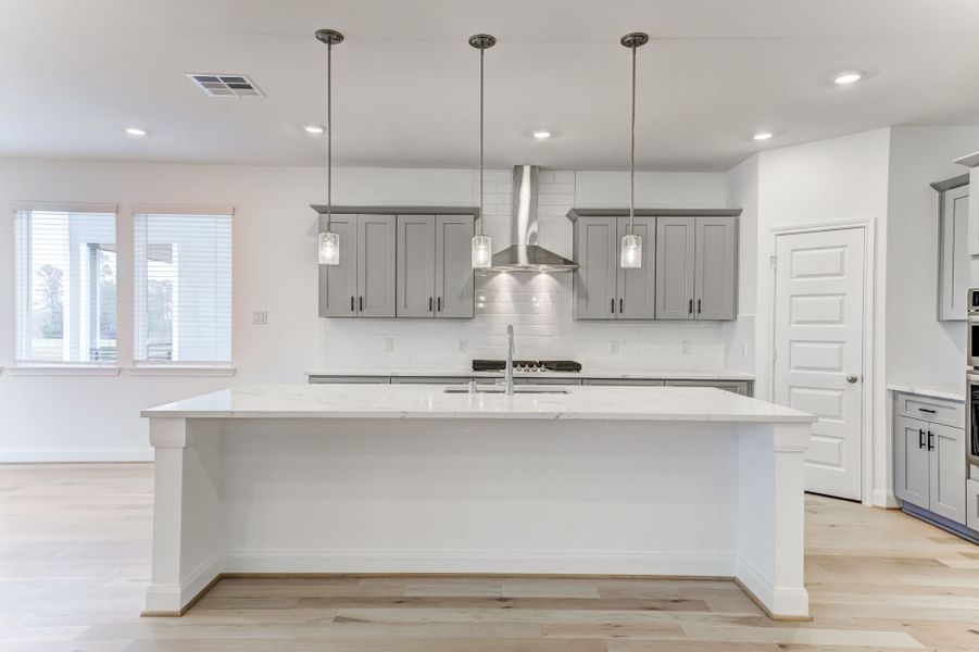 Furnished interior view inside a new home in Townsen Landing, Humble (Image 5).