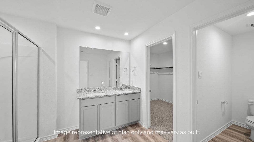 Furnished interior view inside a new home in Saratoga Crossing, Corpus Christi (Image 7).