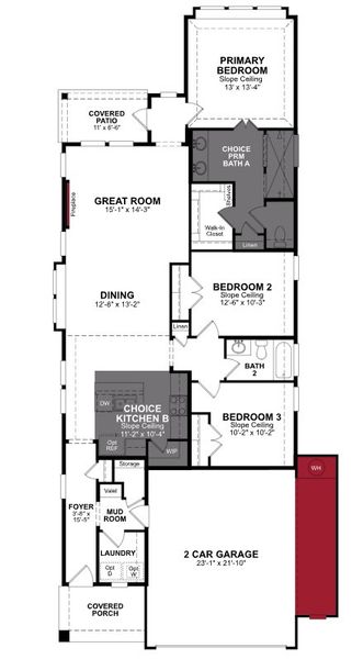 2D floor plan layout of this home in Meridiana, Manvel, TX (Image 3). 2D floor plan layout of this home in Meridiana, Manvel, TX (Image 3).