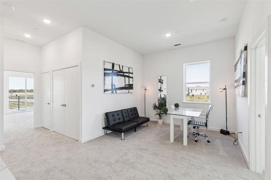 Furnished interior view inside a new home in , Sherman (Image 8).