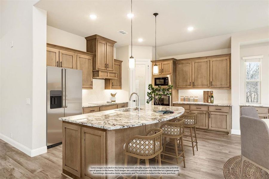 Furnished interior view inside a new home in Ridgepoint, Midlothian (Image 11).