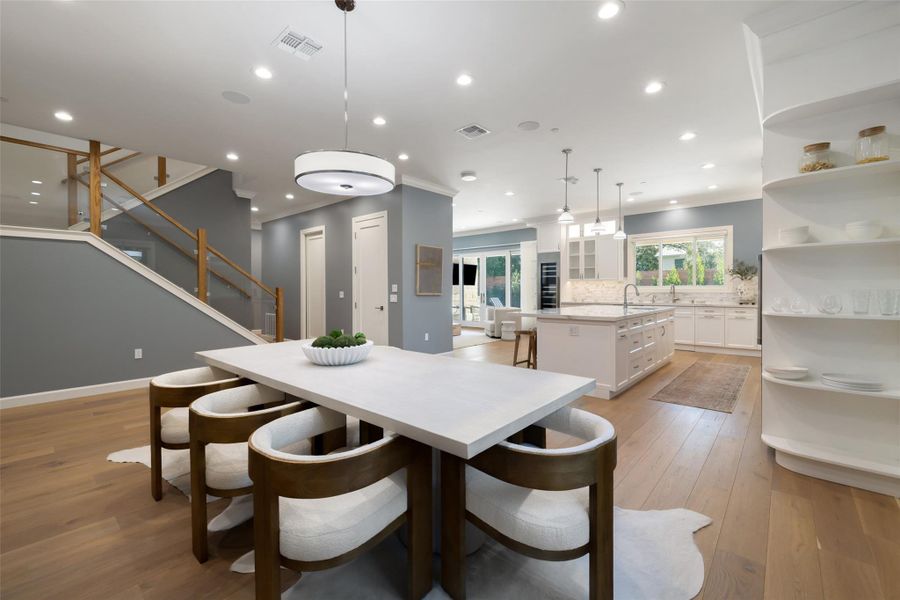 Furnished interior view inside a new home in , Austin (Image 12). Furnished interior view inside a new home in , Austin (Image 12).