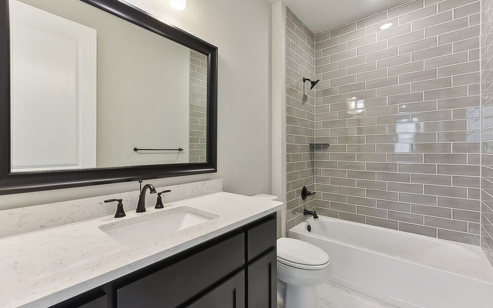 Furnished interior view inside a new home in Traditional at Kissing Tree, San Marcos (Image 9).