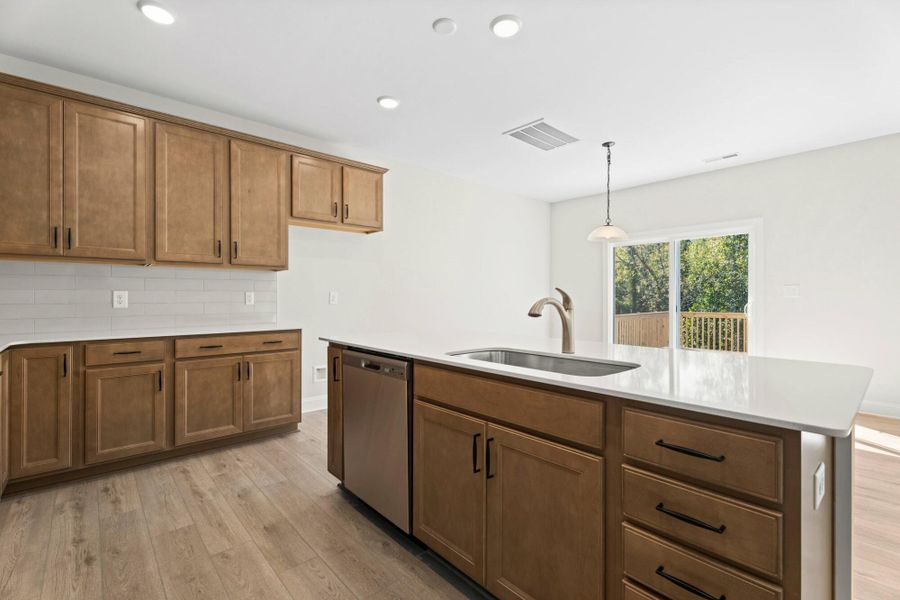 Furnished interior view inside a new home in Cottages at Piper Village, Trinity (Image 9).