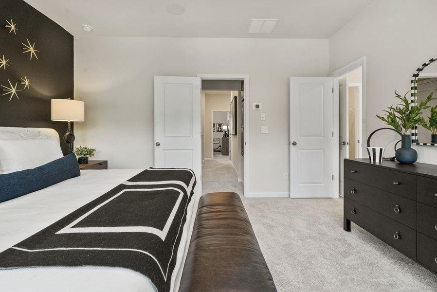 Furnished interior view inside a new home in Alder Creek, Cumming (Image 28).