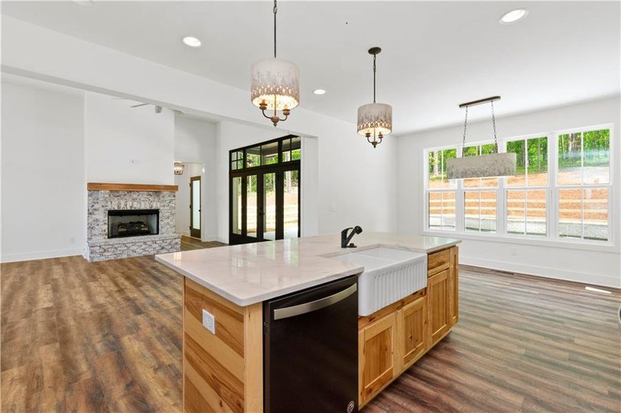 Furnished interior view inside a new home in , Rydal (Image 7). Furnished interior view inside a new home in , Rydal (Image 7).