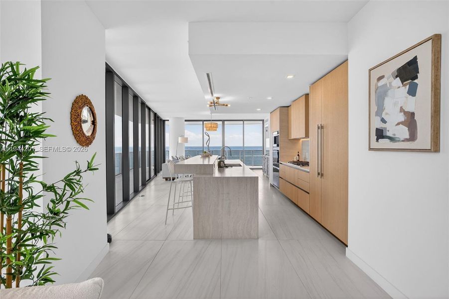 Furnished interior view inside a new home in , Pompano Beach (Image 68).