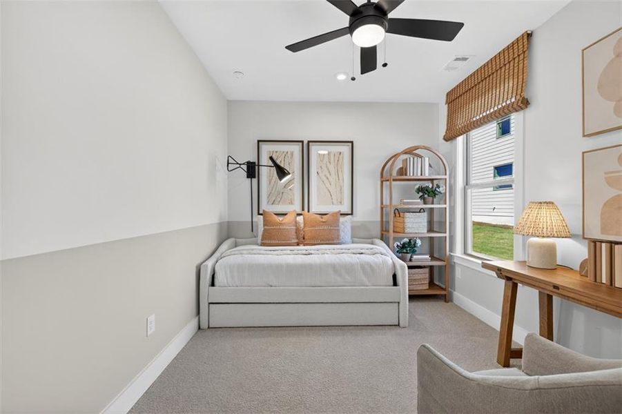 Furnished interior view inside a new home in Del Webb Chateau Elan, Hoschton (Image 17).