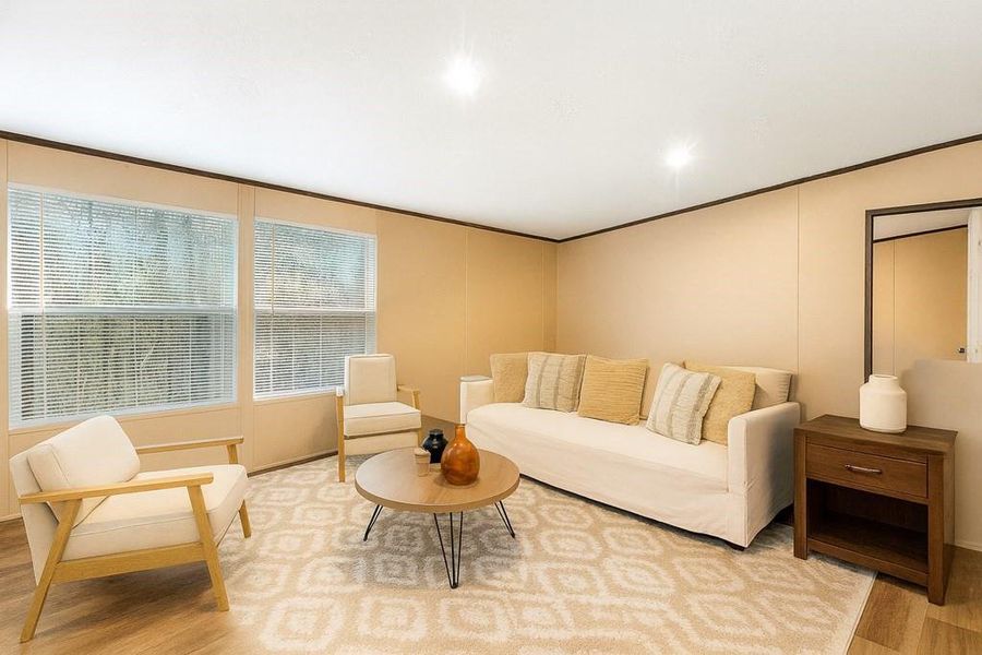 Furnished interior view inside a new home in , Ellijay (Image 29).