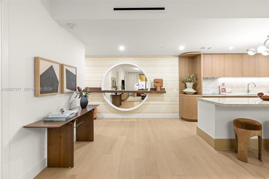Furnished interior view inside a new home in , Bay Harbor Islands (Image 35).