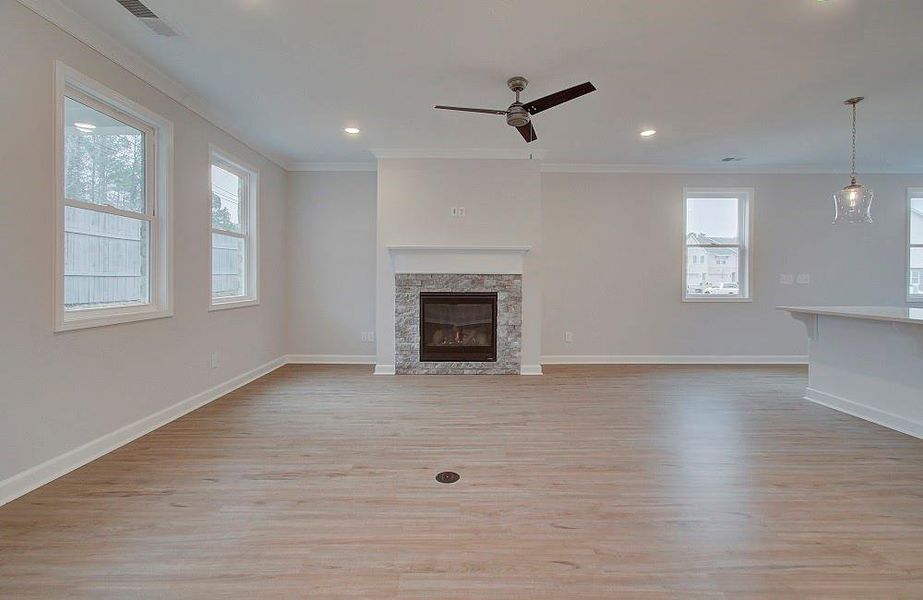 Spacious, unfurnished interior of a new home in Elliott Green, Powder Springs (Image 15). Spacious, unfurnished interior of a new home in Elliott Green, Powder Springs (Image 15).
