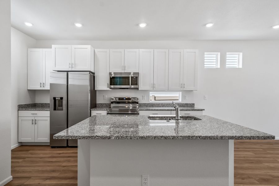 Furnished interior view inside a new home in Reunion, Commerce City (Image 3).