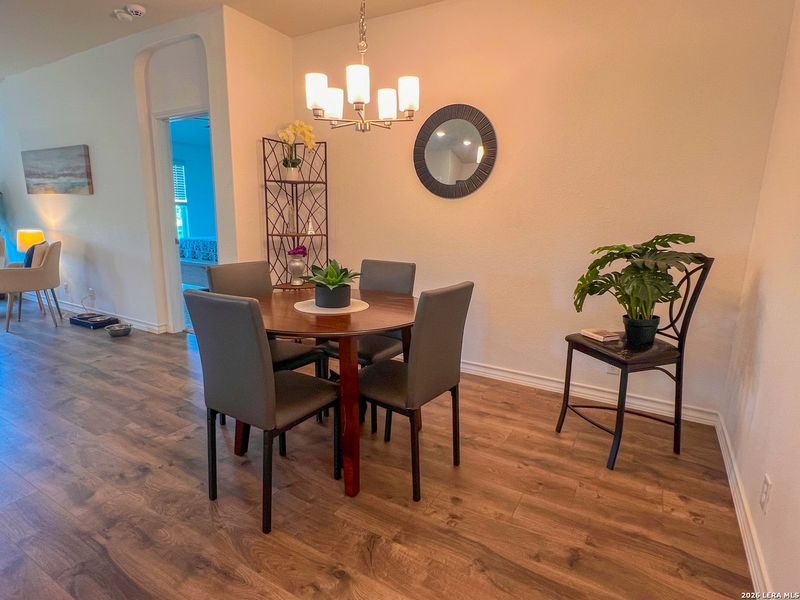 Furnished interior view inside a new home in Langdon, San Antonio (Image 6).
