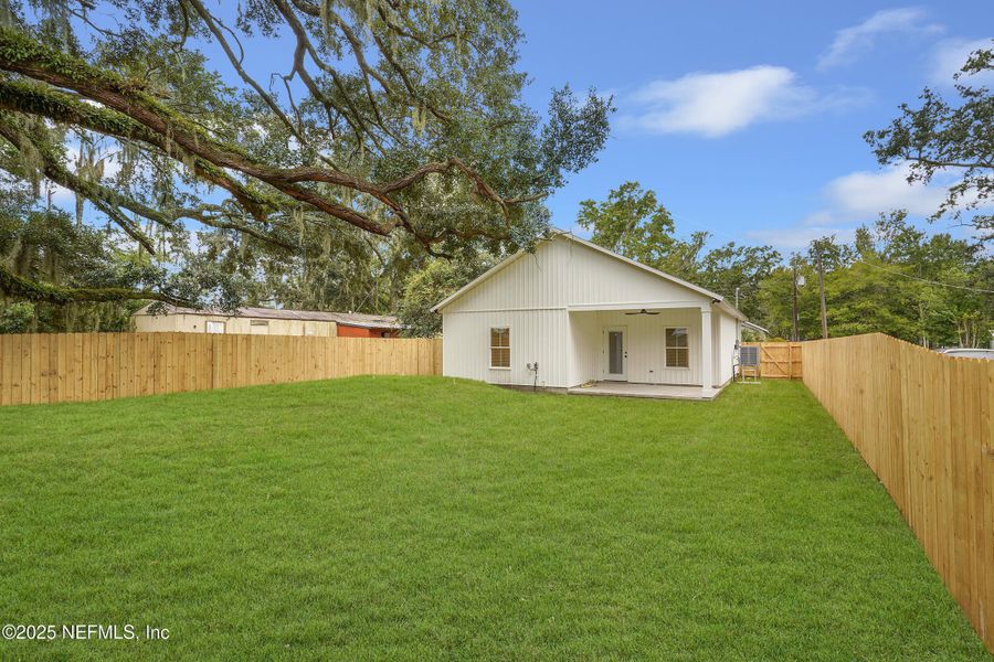 Exterior details and patio area of a home in , St. Augustine (Image 15). Exterior details and patio area of a home in , St. Augustine (Image 15).