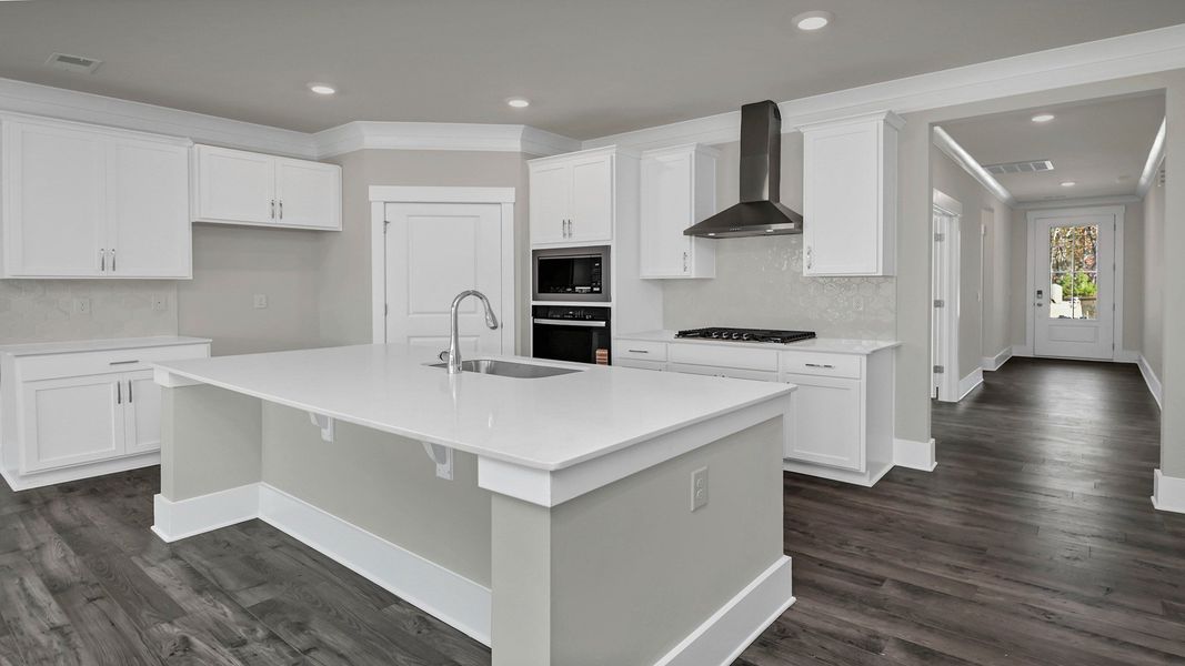 Furnished interior view inside a new home in Livingston Woods, Irmo (Image 7).