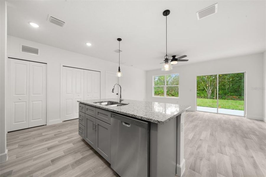 Furnished interior view inside a new home in , Sebring (Image 5).
