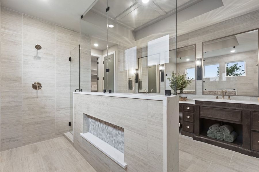 Representative Primary Bathroom - some options shown