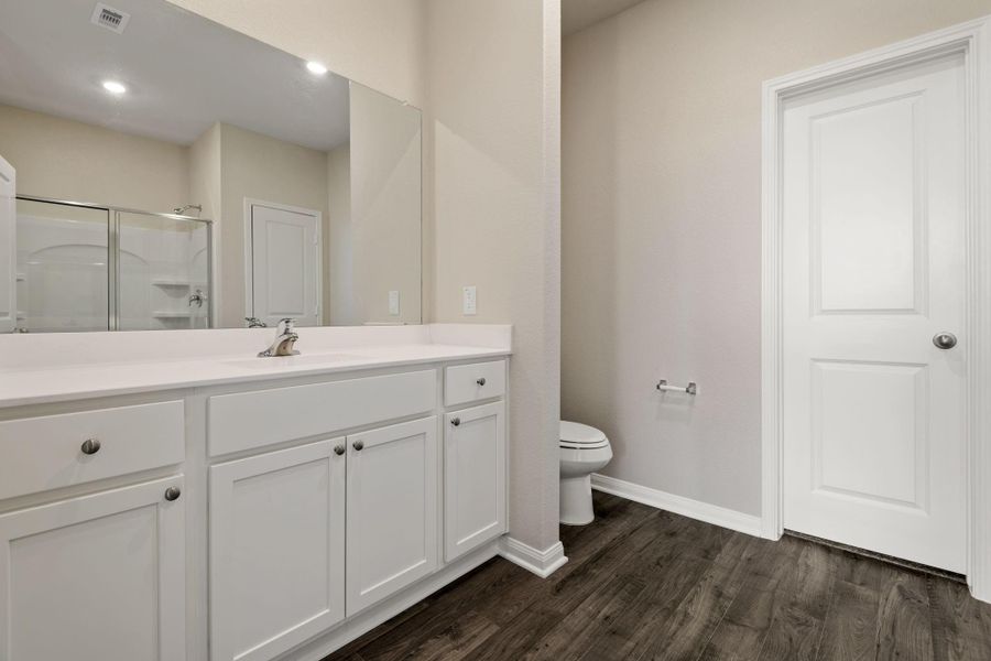 Furnished interior view inside a new home in Trails at Cochran Ranch, Waller (Image 4).