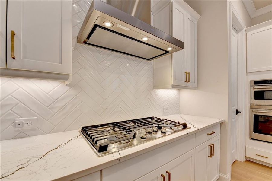 Furnished interior view inside a new home in Ellington Townhomes, Suwanee (Image 50).