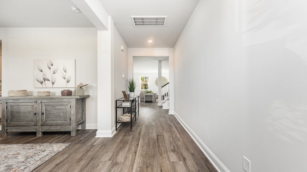 Representative furnished interior of a home built from the HARBOR OAK by D.R. Horton in Rich Square at Brunswick Plantation, Ash (Image 4). Representative furnished interior of a home built from the HARBOR OAK by D.R. Horton in Rich Square at Brunswick Plantation, Ash (Image 4).