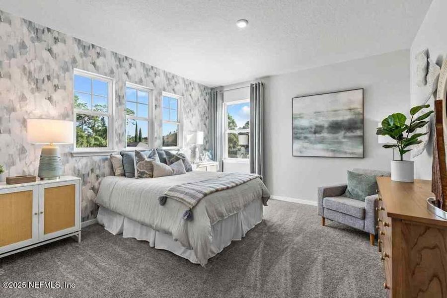 Furnished interior view inside a new home in , Flagler Beach (Image 12). Furnished interior view inside a new home in , Flagler Beach (Image 12).