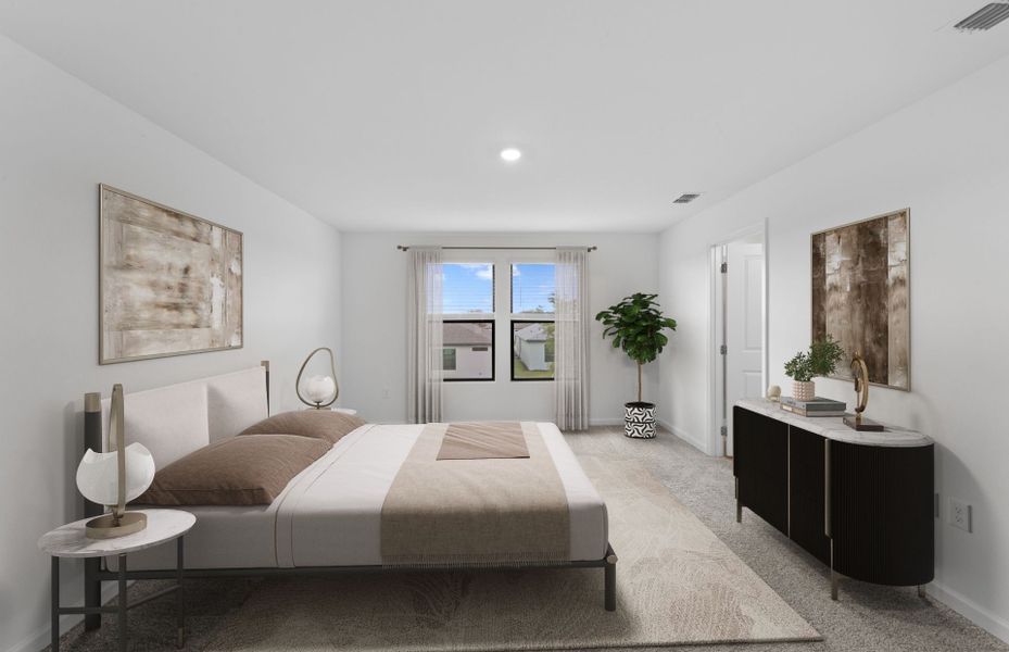 Furnished interior view inside a new home in Caloosa Cove, Labelle (Image 4).