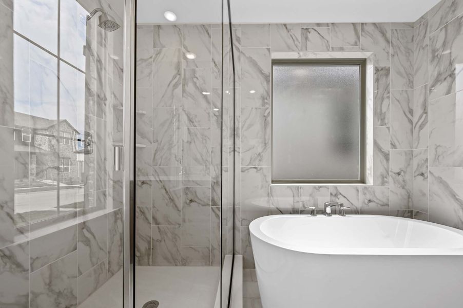 Representative Primary Bathroom - some options shown