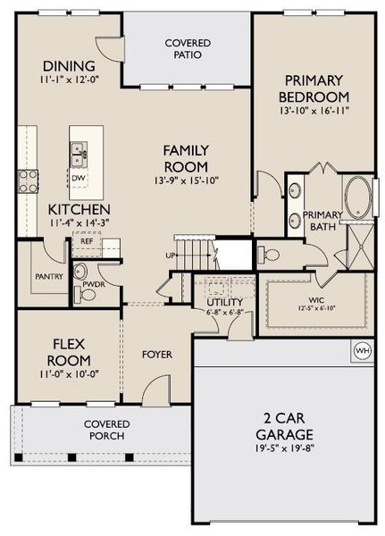 The Hyde Floor Plan