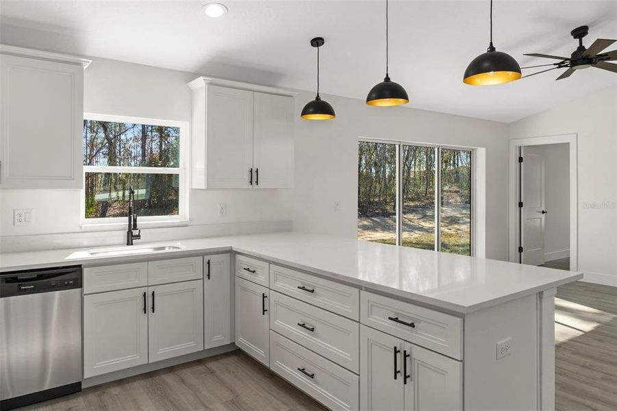Furnished interior view inside a new home in , Brooksville (Image 8).