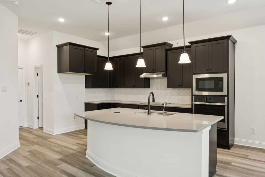 Furnished interior view inside a new home in Las Lomas, Forney (Image 7).