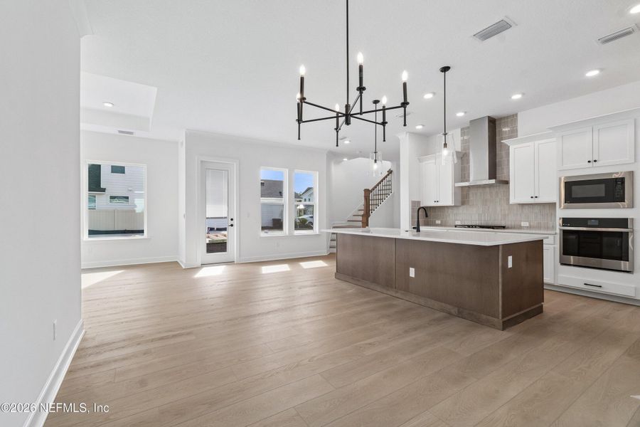 Spacious, unfurnished interior of a new home in Seabrook Village 40' Front Entry, Ponte Vedra (Image 26).