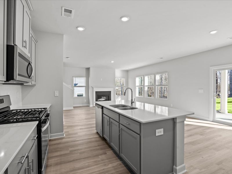 Furnished interior view inside a new home in Maxwell Commons, Easley (Image 6). Furnished interior view inside a new home in Maxwell Commons, Easley (Image 6).