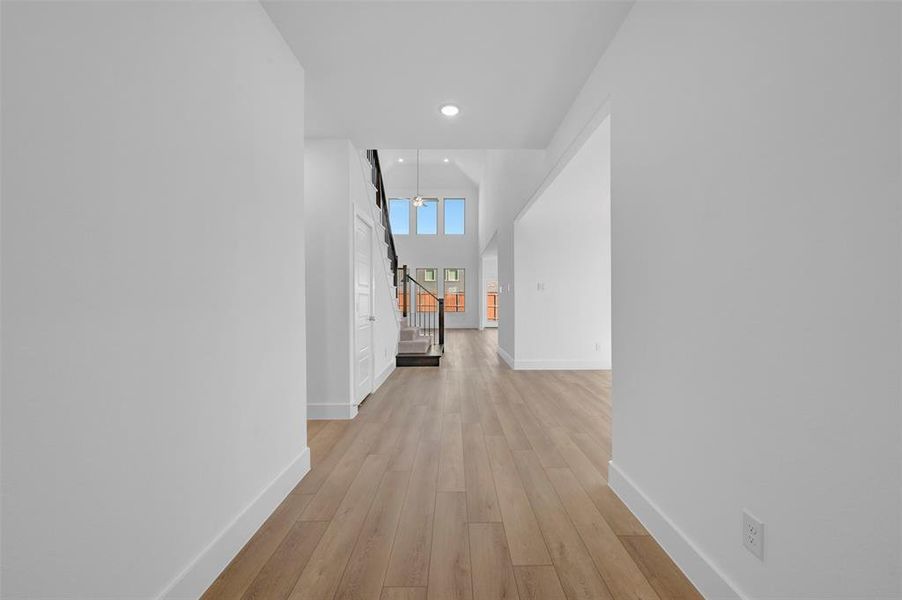 Spacious, unfurnished interior of a new home in Lily Creek at Sutton Fields, Aubrey (Image 22). Spacious, unfurnished interior of a new home in Lily Creek at Sutton Fields, Aubrey (Image 22).